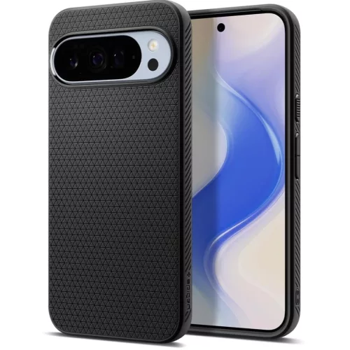 Spigen Liquid Air Pixel 10 / Pixel 10 Pro tok, Matte Black, fekete