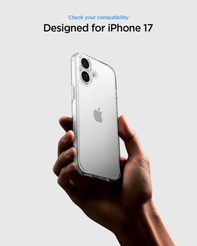 Spigen Ultra Hybrid Apple iPhone 17 tok, Crystal Clear, átlátszó