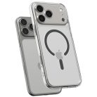 Spigen Ultra Hybrid Magfit Apple iPhone 17 Pro Max tok, MagSafe, Clear Graphite, szürke