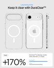 Spigen Ultra Hybrid Magfit Apple iPhone Air (2025) tok, MagSafe, Clear White, fehér