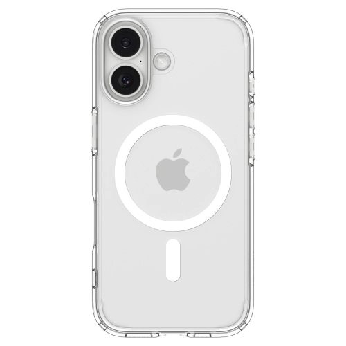 Spigen Ultra Hybrid Magfit Apple iPhone 17 tok, MagSafe, Clear White, fehér