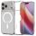 Spigen Liquid Crystal Magfit Apple iPhone 17 Pro tok, MagSafe, Clear White, fehér