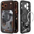 Spigen Ultra Hybrid MagFit Apple iPhone 17 Pro tok, MagSafe, Zero One, fekete