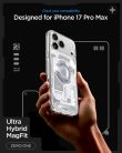 Spigen Ultra Hybrid MagFit Apple iPhone 17 Pro Max tok, MagSafe, Zero One, fehér