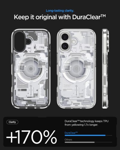 Spigen Ultra Hybrid MagFit Apple iPhone 17 tok, MagSafe, Zero One, fehér