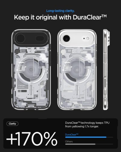 Spigen Ultra Hybrid MagFit Apple iPhone Air (2025) tok, MagSafe, Zero One, fehér