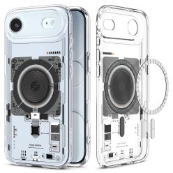   Spigen Ultra Hybrid MagFit Apple iPhone Air (2025) tok, MagSafe, Neo One, átlátszó