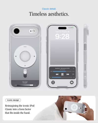 Spigen Ultra Hybrid MagFit Apple iPhone Air (2025) tok, MagSafe, Classic Silver, ezüst