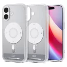 Spigen Ultra Hybrid MagFit Apple iPhone 17 tok, MagSafe, Classic Silver, ezüst