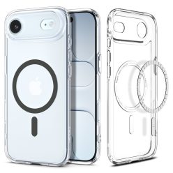   Spigen Ultra Hybrid MagFit Apple iPhone Air (2025) tok, MagSafe, Classic Graphite, átlátszó-szürke