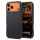 Spigen Silicone Fit Magfit Apple iPhone 17 Pro tok, MagSafe, Black, fekete