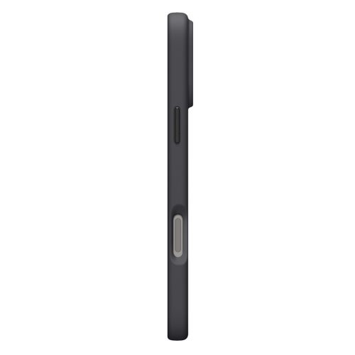 Spigen Silicone Fit Magfit Apple iPhone 17 Pro tok, MagSafe, Black, fekete