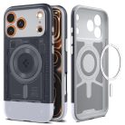Spigen Classic C1 MagFit Apple iPhone 17 Pro tok, MagSafe, Graphite, szürke