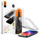 Spigen Glas.tR EZ Fit Privacy HD Apple iPhone 17 Pro Max / 16 Pro Max tempered kijelzővédő fólia felhelyező kerettel