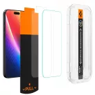 Spigen Glas.tR EZ Fit Privacy HD Apple iPhone 17 Pro Max / 16 Pro Max tempered kijelzővédő fólia felhelyező kerettel