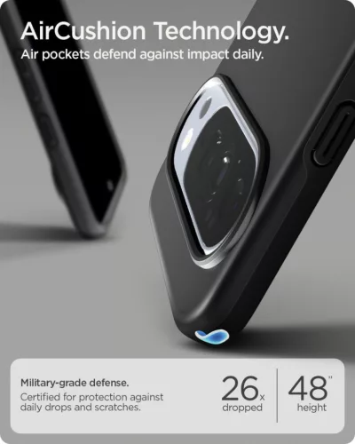 Spigen Thin Fit MagFit Google Pixel 10 / Pixel 10 Pro tok, MagSafe, Black, fekete