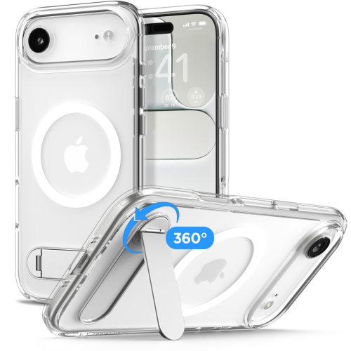 Spigen Ultra Hybrid S MagFit Apple iPhone Air (2025) tok, MagSafe, Clear White, átlátszó-fehér