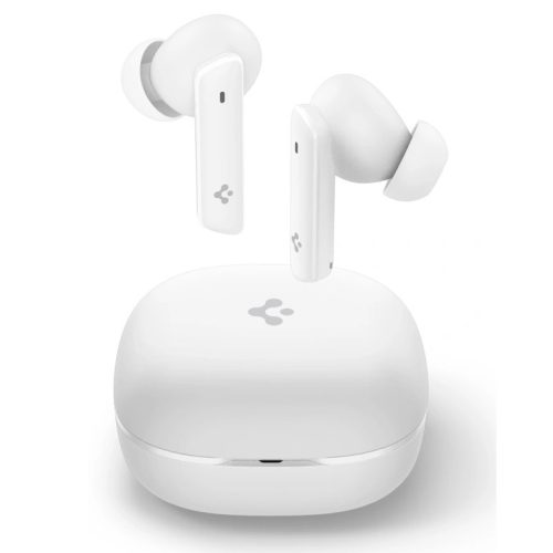 Spigen SA2402 TWS vezeték nélküli fülhallgató aktív zajszűréssel, fehér