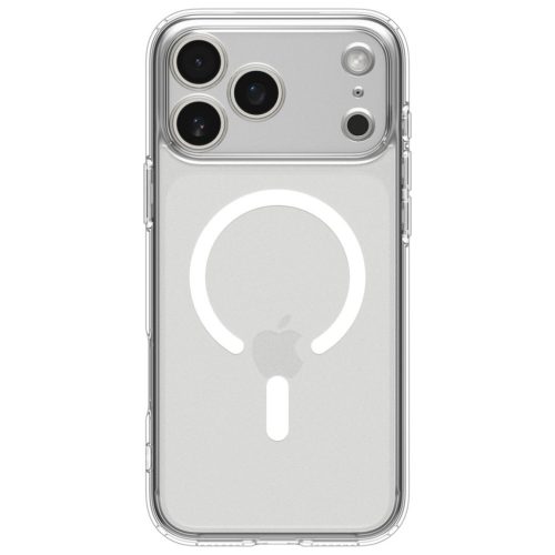 Spigen Ultra Hybrid Magfit Apple iPhone 17 Pro Max tok, MagSafe, Clear White, fehér 