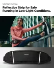 Spigen Dynamic Shield A710 univerzális vízállló övtáska futáshoz / sportoláshoz / túrázáshoz, fekete