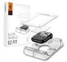 Spigen EliteShield EZ Fit Apple Watch 11 / Watch 10 42mm kijelzővédő fólia felhelyező kerettel (2db)