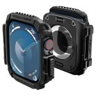 Spigen Rugged Armor Apple Watch 11 / Watch 10 42mm tok, Matte Black, fekete