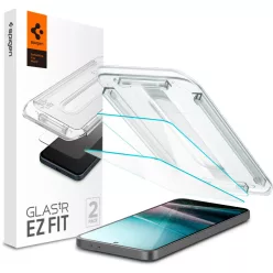   Spigen Glas.tR SLIM EZ Fit Samsung Galaxy A36 tempered kijelzővédő fólia felhelyező kerettel (2db)
