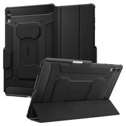   Spigen Rugged Armor Pro Samsung Galaxy Tab S11 Ultra tok ceruza tartóval, kitámasztóval, fekete