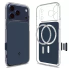 Spigen Ultra Hybrid T MagFit Apple iPhone 17 Pro tok, MagSafe, Matte Blue, kék