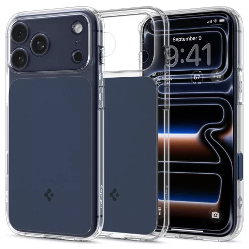 Spigen Ultra Hybrid T MagFit Apple iPhone 17 Pro Max tok, MagSafe, Matte Blue, kék