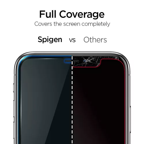 Spigen AlignMaster Glas.tR iPhone 11 / XR Tempered kijelzővédő fólia