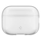 Spigen Liquid Crystal Apple Airpods Pro 3 szilikon tok, csuklópánttal, Crystal Clear, átlátszó