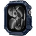 Spigen Rugged Armor 2 Apple Watch 10-11 (42 mm) tok, Navy Blue, sötétkék