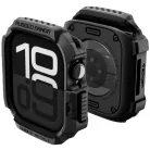 Spigen Rugged Armor 2 Apple Watch 10-11 (46 mm) tok, Matte Black, fekete