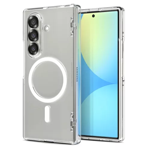 Spigen Ultra Hybrid Pro Magfit Samsung Galaxy Z Fold 7 tok, MagSafe, átlátszó
