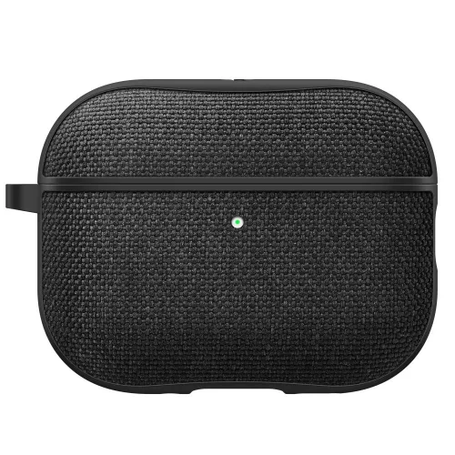 Spigen Urban Fit Apple AirPods Pro 3 tok, karabinerrel, Black, fekete