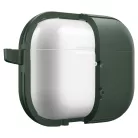 Spigen Vault Apple AirPods Pro 3 tok, karabinerrel, Midnight Green, sötétzöld