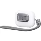 Spigen Lock Fit "M" Apple Airpods Pro /  Airpods Pro 2 fülhallgató tokhoz biztonsági zár, kézpánttal, szürke
