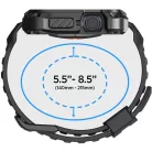 Spigen Tough Armor Pro Metal Apple Watch 7-9 (45 mm) tok / szíj, fekete