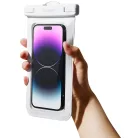 Spigen Aqua Shield A601 univerzális vízálló tok, fehér, 2 db / csomag