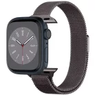 Spigen Metal Fit Apple Watch 1-6, SE, SE (2022), SE (2025) (38 / 40 mm) / Watch 7-9 (41 mm) / Watch 10-11 (42 mm) fém szíj, grafit