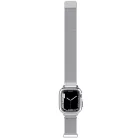 Spigen Metal Fit Pro Apple Watch 4-6, SE, SE (2022), SE (2025) (40 mm) / Watch 7-9 (41 mm) fém szíj / tok, ezüst
