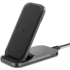 Spigen ArcField Stand Flex PF2201 vezeték nélküli wireless gyorstöltő, 15W, fekete