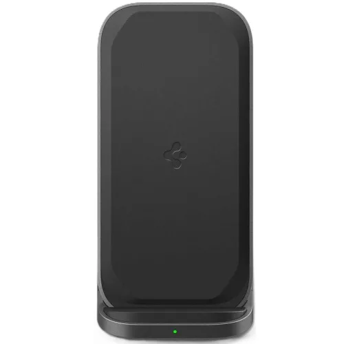 Spigen ArcField Stand Flex PF2201 vezeték nélküli wireless gyorstöltő, 15W, fekete