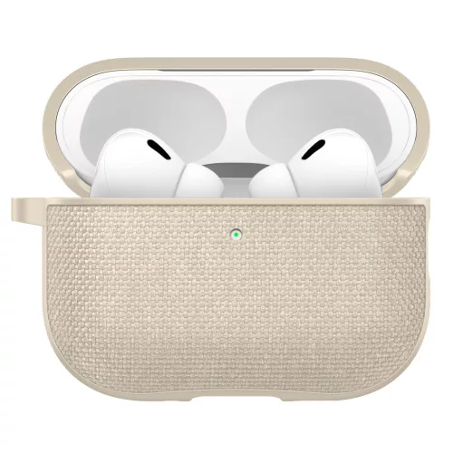 Spigen Urban Fit Apple AirPods Pro 3 tok karabinerrel, Dune Beige, bézs