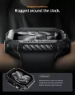 Spigen Rugged Armor 2 Apple Watch 10-11 (46mm) tok, Dune Beige, bézs