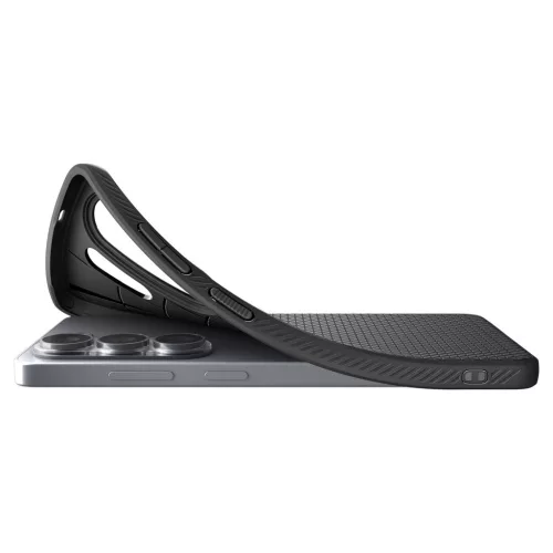 Spigen Liquid Air Samsung Galaxy S26 Ultra tok, Matte Black, fekete