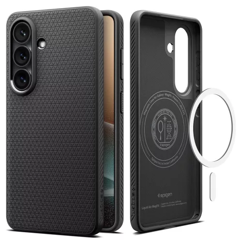 Spigen Liquid Air MagFit Samsung Galaxy S26 tok, MagSafe, Matte Black, fekete