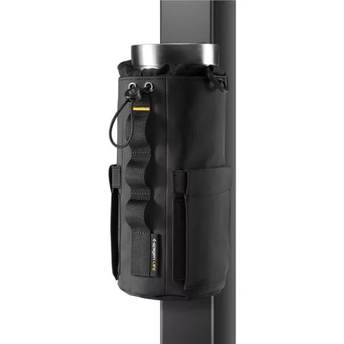Spigen Tumbler Holder Bag LF500, termosz, kulacs tartó táska, mágneses, fekete