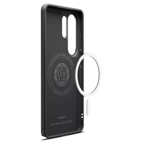 Spigen Liquid Air MagFit Samsung Galaxy S26 Ultra tok, MagSafe, Matte Black, fekete